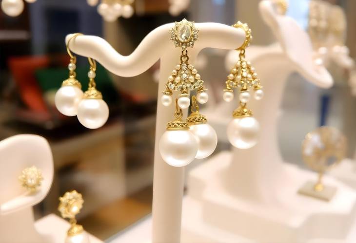 Chic Showcase of Pearl Earrings A Jewelry Lovers Dream